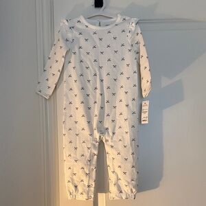 Cozy White and Black Kids Pajamas